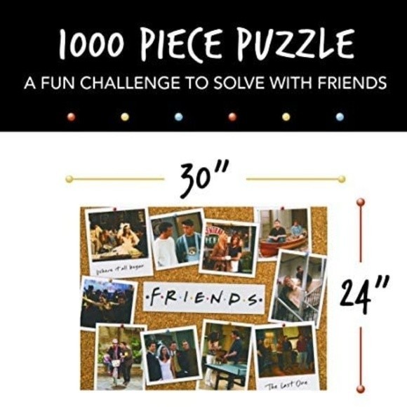 Bundle of 2: Friends Jigsaw 1000pcs Puzzles - Picture 2 of 15
